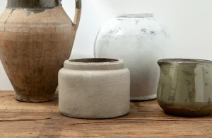 Beige Ruyao Celadon Sunflower Tea Cup - Handcrafted Ceramic Teaware