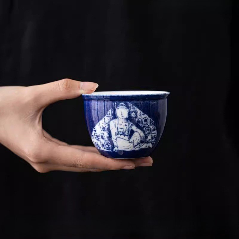 Dunhuang Cobalt Codex Chalice