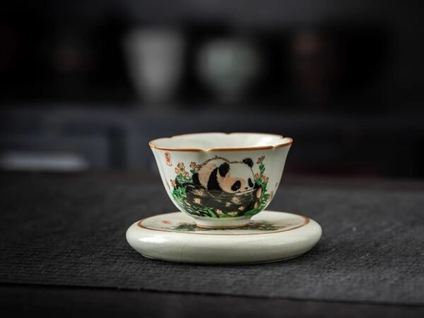 Ru Kiln CuePanda Bowl