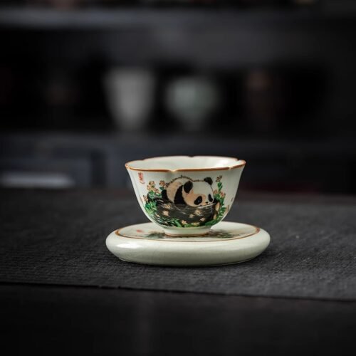 Ru Kiln CuePanda Bowl