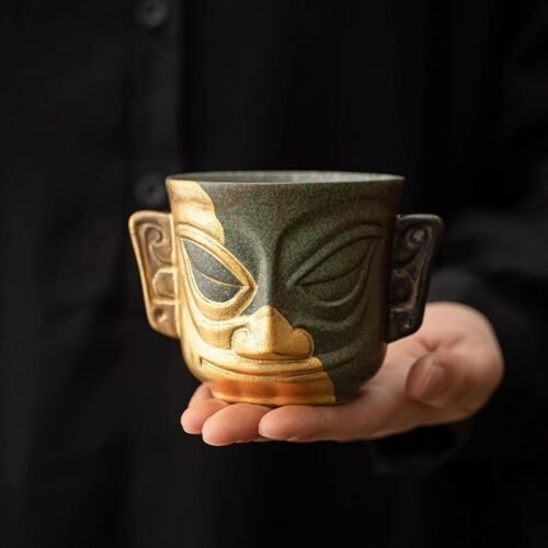 Sanxingdui Orichalcum Relic Chalice