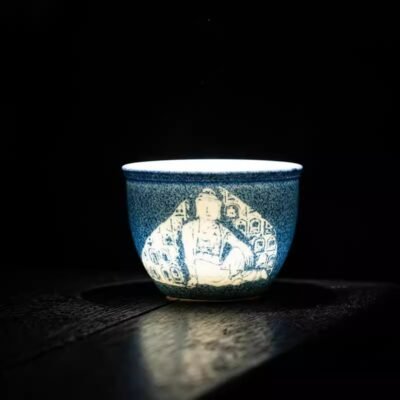 Dunhuang Cobalt Codex Chalice