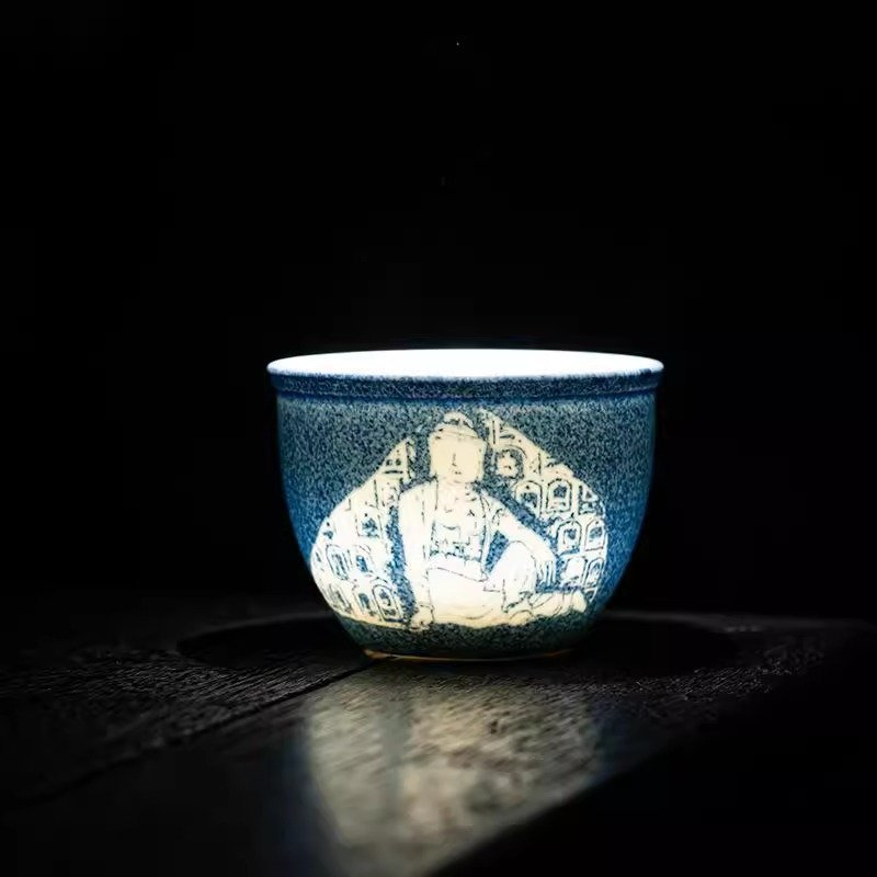 Dunhuang Cobalt Codex Chalice