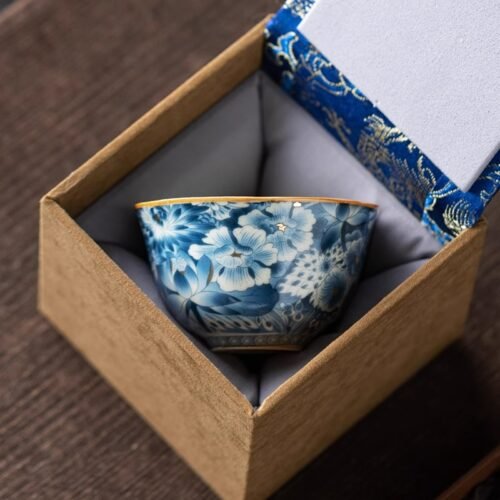 Ru Kiln Goldscroll Bowl