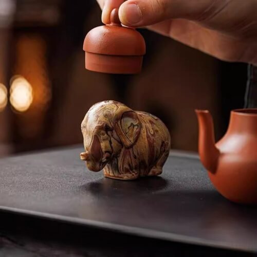 Dunhuang Canvas Cut Tea Pet