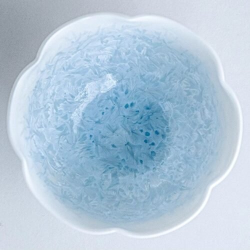 Kiln Ice-Blue Blossom Cup
