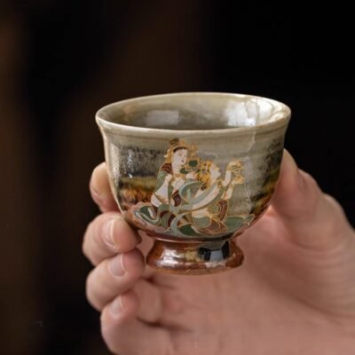 DunHuang Apsaras Crystal Kiln Cup