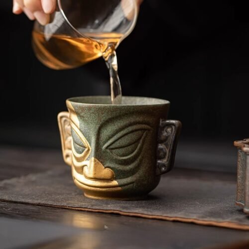 Sanxingdui Orichalcum Relic Chalice