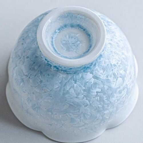 Kiln Ice-Blue Blossom Cup
