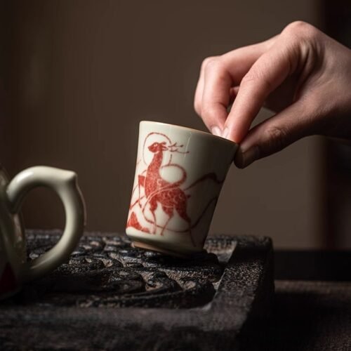 Dunhuang Sacred Deer Aroma Cup