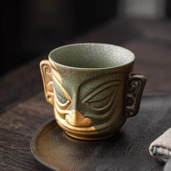 Sanxingdui Orichalcum Relic Chalice