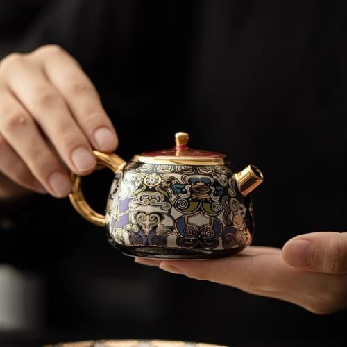主图-4 Dunhuang Taotie Zen Teapot