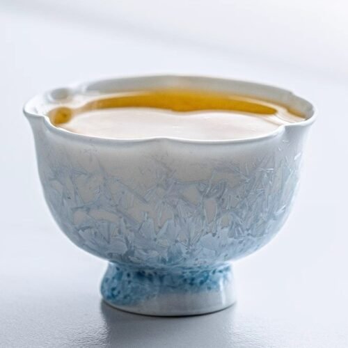 Kiln Ice-Blue Blossom Cup