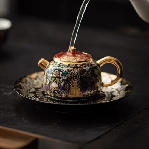 主图-5 Dunhuang Taotie Zen Teapot