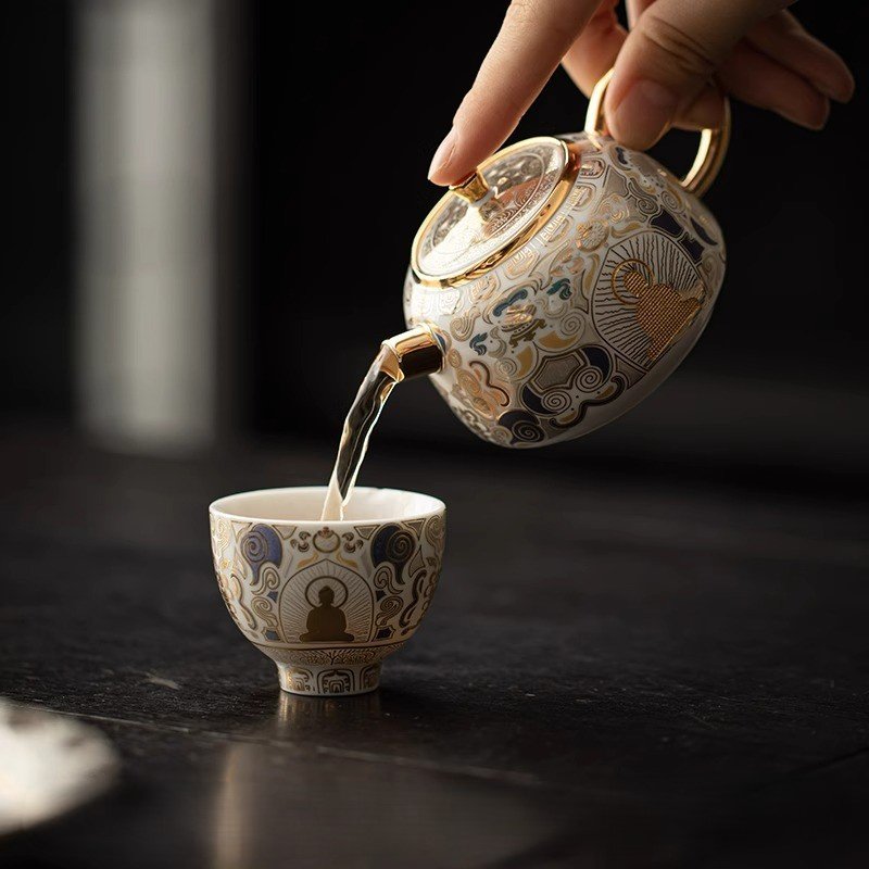 Dunhuang Taotie Zen Teapot