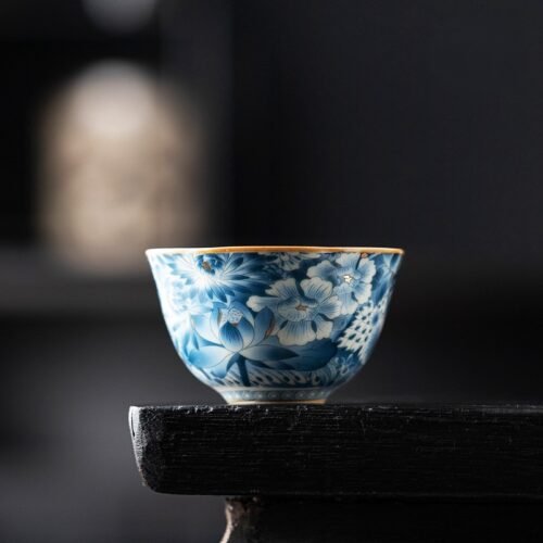 Ru Kiln Goldscroll Bowl