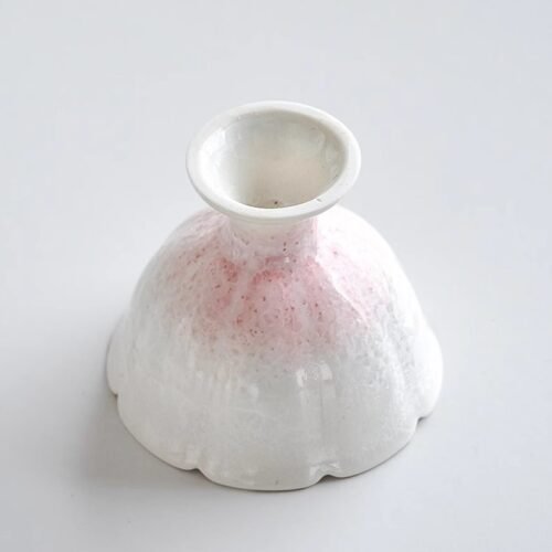 详情-10 (2) Kiln Ombré Pink Stem Cup