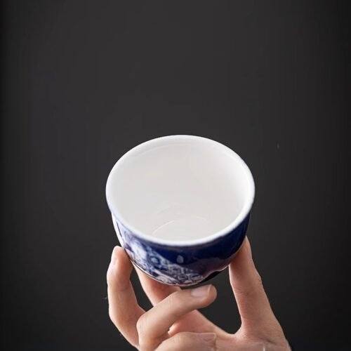 详情-10 Dunhuang Cobalt Codex Chalice