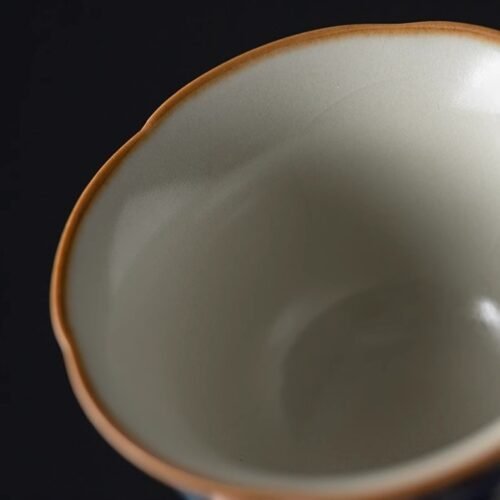 Ru Kiln Goldscroll Bowl