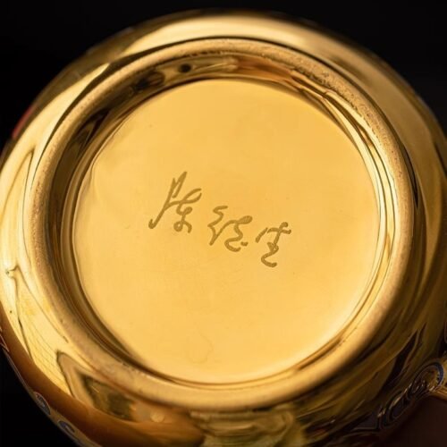 Dunhuang Gilded Taotie Teapot