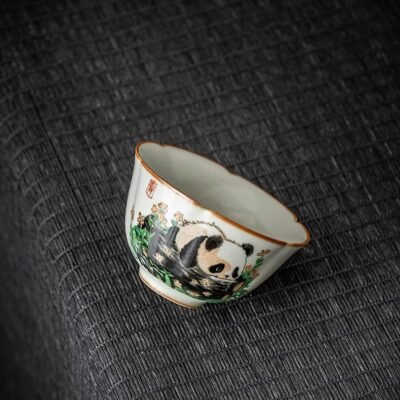 Ru Kiln CuePanda Bowl