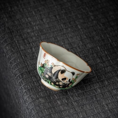 Ru Kiln CuePanda Bowl