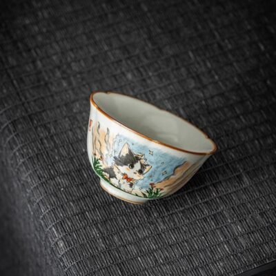 Ru Kiln Mooncat Bowl