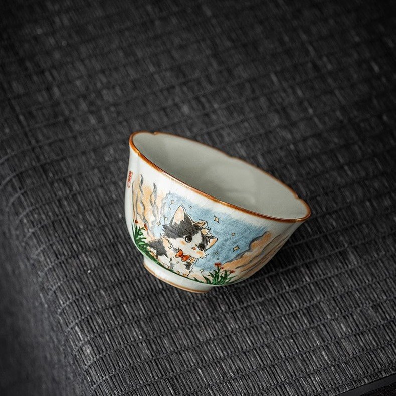 详情-11 Ru Kiln Mooncat Bowl