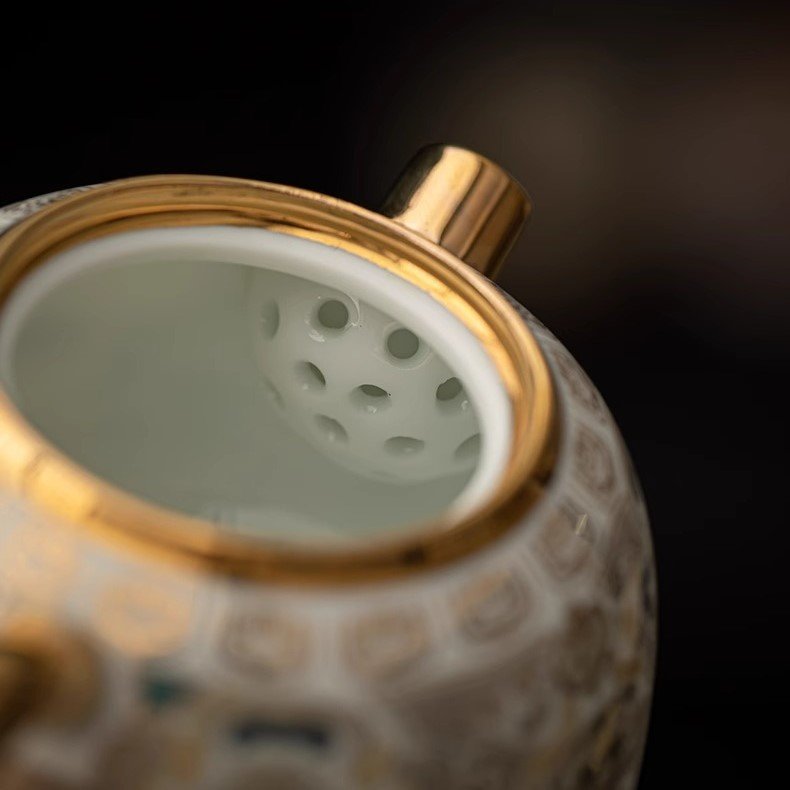 Dunhuang Taotie Zen Teapot