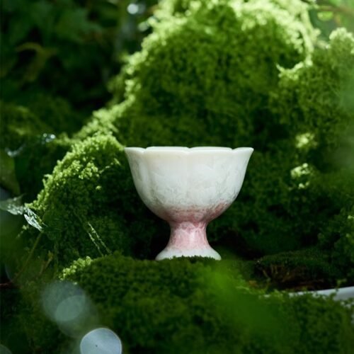 详情-2 (2) Kiln Ombré Pink Stem Cup