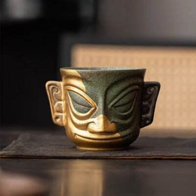 Sanxingdui Orichalcum Relic Chalice