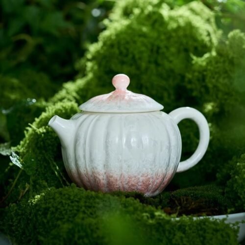 Kiln Ombré Pink Stem Teapot