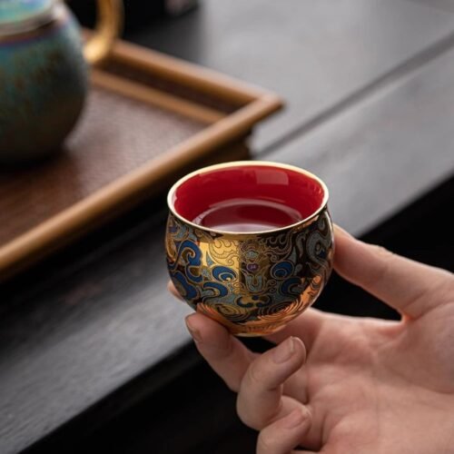 详情-4 24K TaoTie Filigree Cup