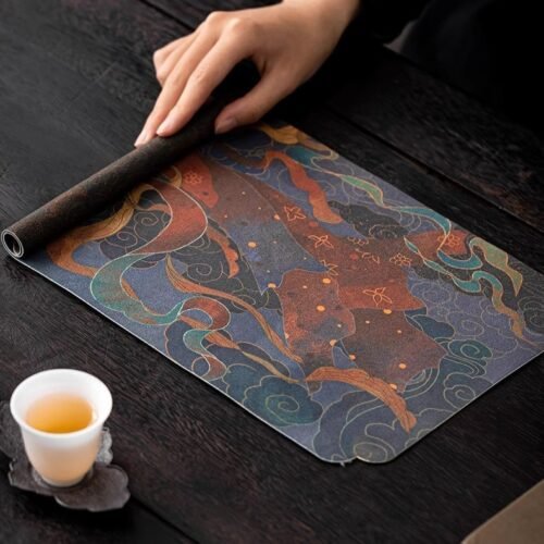 Dunhuang Flying Apsaras Tea Scroll