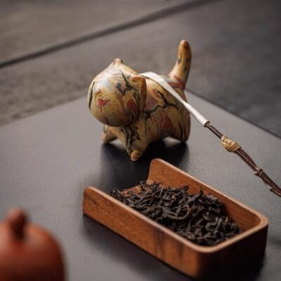 Dunhuang Canvas Cut Tea Pet