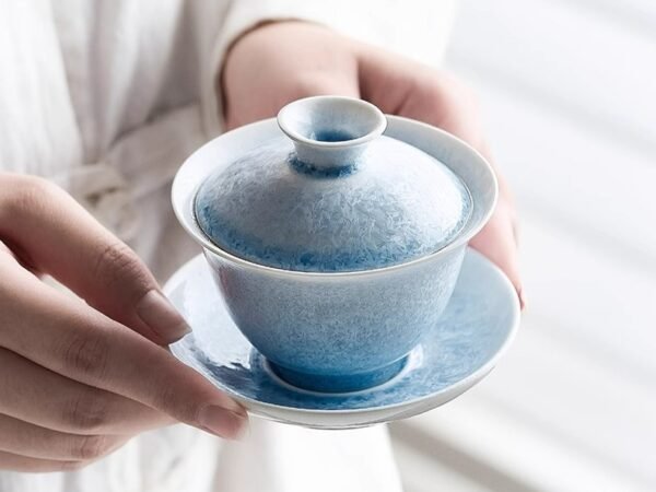 详情-6 Kiln Ice-Blue Trinity Gaiwan