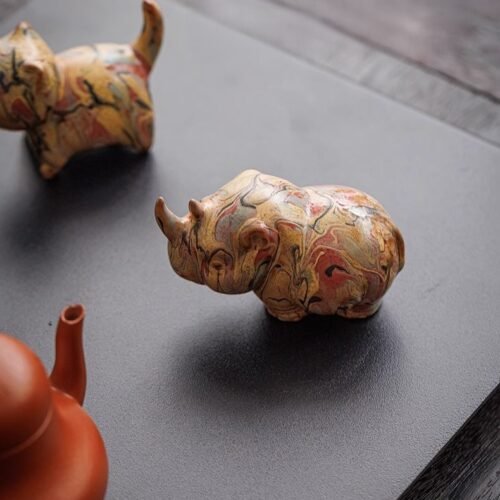 Dunhuang Canvas Cut Tea Pet