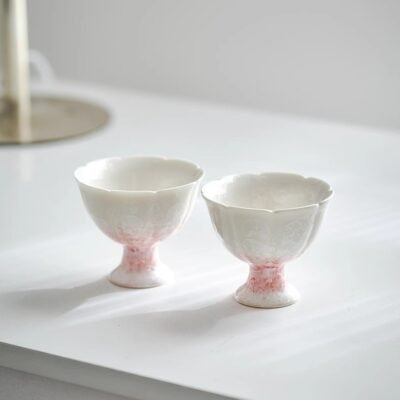 Kiln Ombré Pink Stem Cup