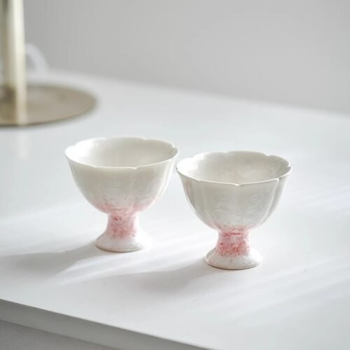 详情-7 (2) Kiln Ombré Pink Stem Cup