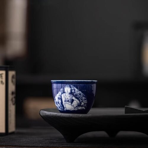 详情-8 Dunhuang Cobalt Codex Chalice