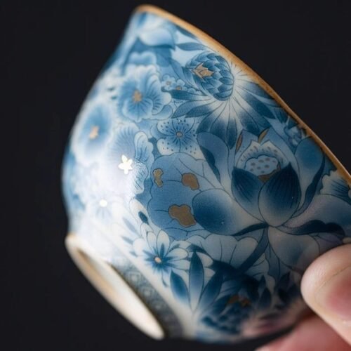 Ru Kiln Goldscroll Bowl