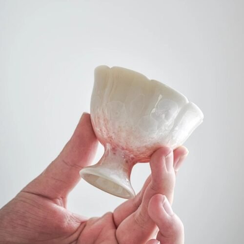 详情-8 (2) Kiln Ombré Pink Stem Cup