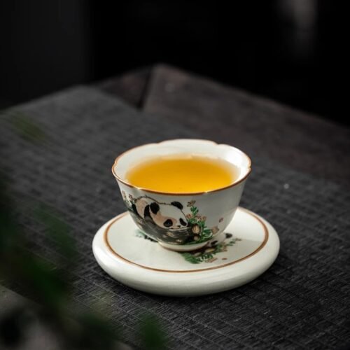 Ru Kiln CuePanda Bowl