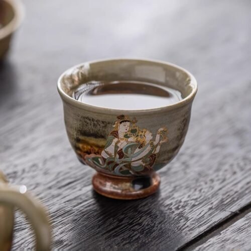 详情-8 DunHuang Apsaras Crystal Kiln Cup