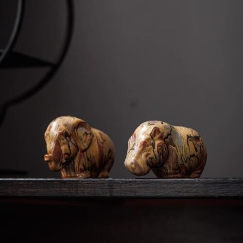 Dunhuang Canvas Cut Tea Pet