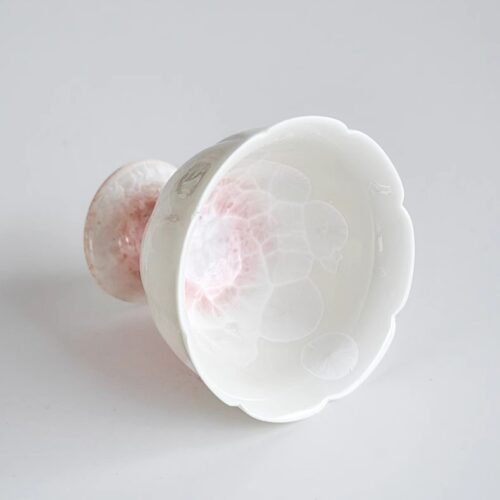 详情-9 (2) Kiln Ombré Pink Stem Cup