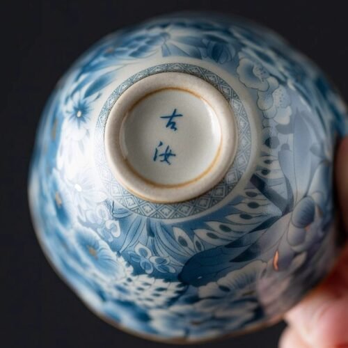 Ru Kiln Goldscroll Bowl