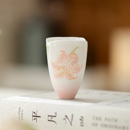 Jade Clay Tea Cup - Pure Delicate Ceramic Teaware