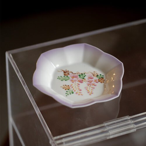 Jade Clay - Mystic Wisteria Blooms Tea Tray