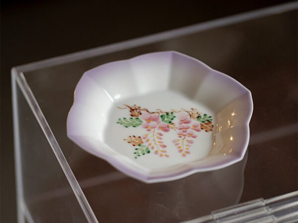 主图-5 Jade Clay - Mystic Wisteria Blooms Tea Tray